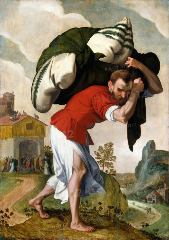 Netherlandish 16th Century, The Healing of the Paralytic, c. 1560-1590, oil on panel