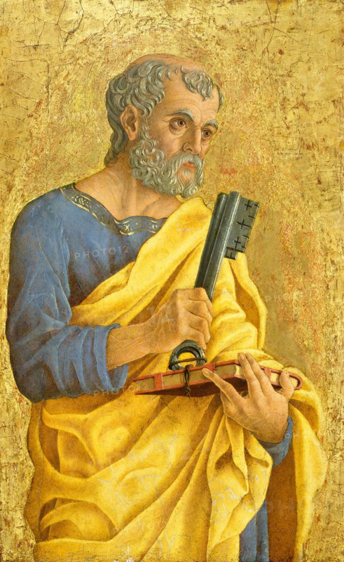Marco Zoppo, Saint Peter, Italian, 1433-1478, c. 1468, tempera on panel