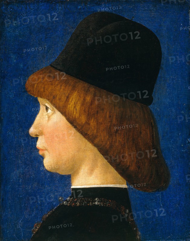 Baldassare d'Este (Italian, 1432-after 1506), Francesco II Gonzaga, Fourth Marquis of Mantua, c. 1474-1480, tempera on panel