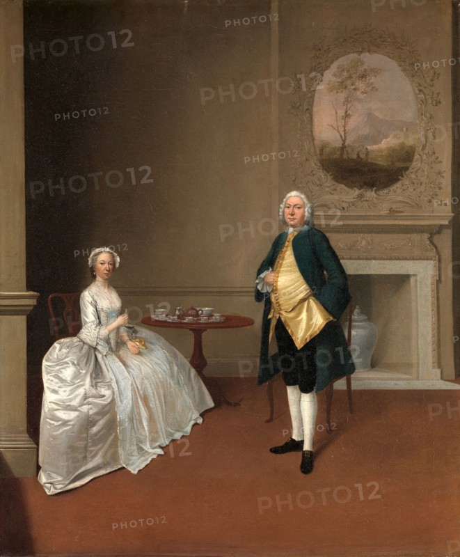 Mr. and Mrs. Hill, Arthur Devis, 1712-1787, British