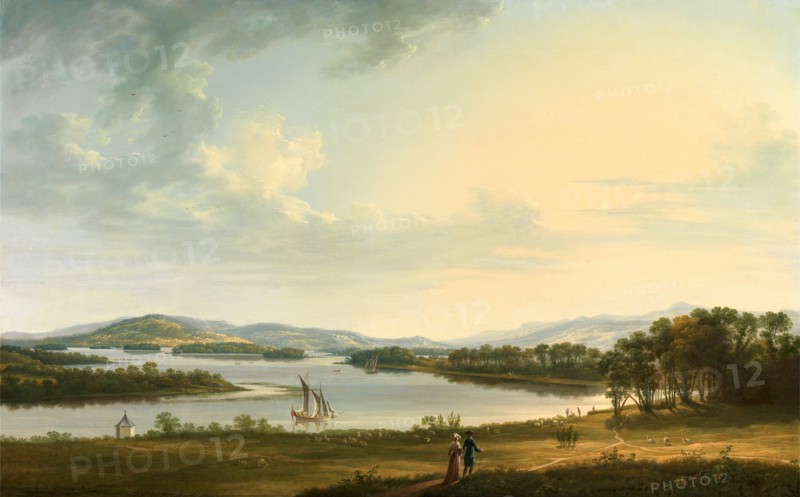 Knock Ninney and Lough Erne from Bellisle, County Fermanagh, Ireland, Thomas Roberts, 1748-1778, British