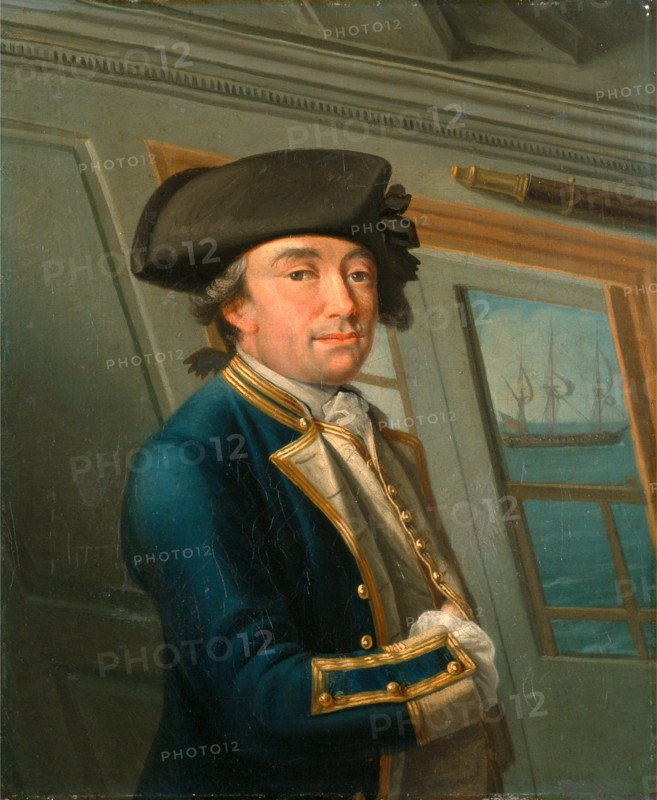Captain William Locker, Dominic Serres, 1722-1793, French