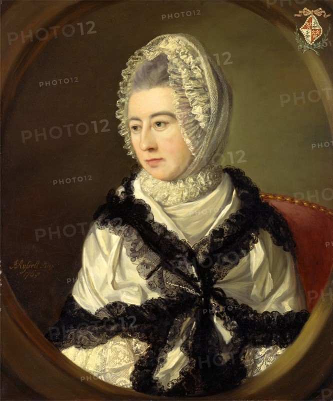 Portrait of a Lady Signed and dated, lower left: "J. Russell Pinxt | 1768", John Russell, 1745-1806, British