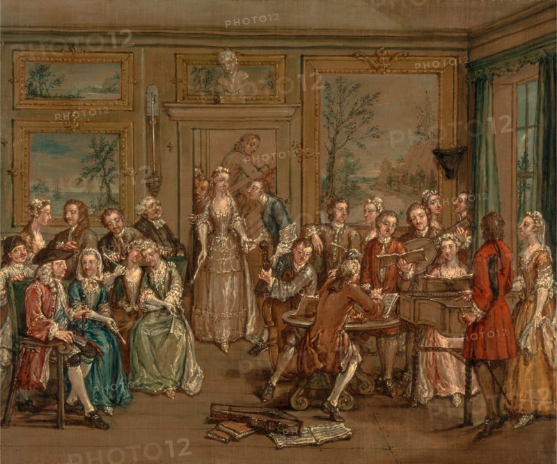 Musical Conversation A Musical Conversation (II), Marcellus Laroon the Younger, 1679-1772, British