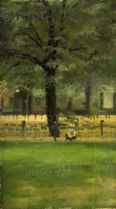 The Lady's Mile, Kensington Gardens, London, Paul Fordyce Maitland, 1863-1909, British