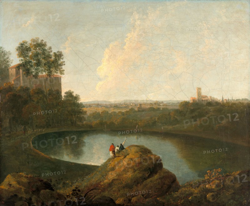 The Head of Lake Nemi, Imitator of Richard Wilson, 1714-1782, British