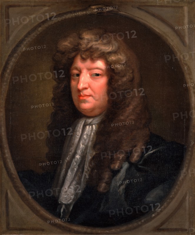 Samuel Butler Signed in black paint on verso: "Mr. Samuel Butler | [...] Lely P.", Gilbert Soest, ca. 1600-1681, Dutch