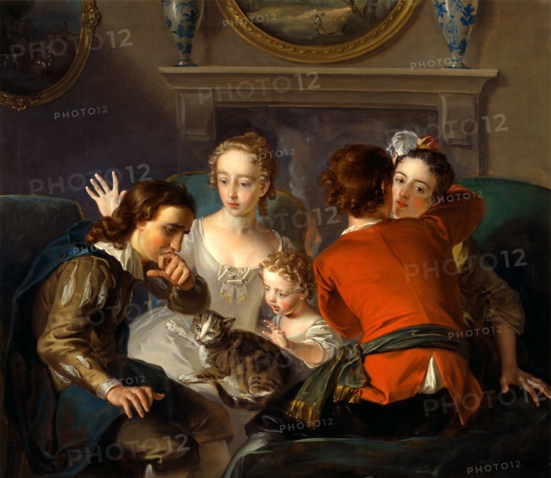 The Sense of Touch, Philippe Mercier, 1689 or 1691-1760, Franco-German