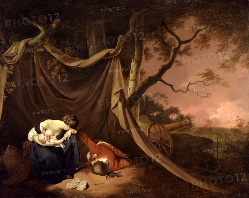 The Dead Soldier, Joseph Wright of Derby, 1734-1797, British