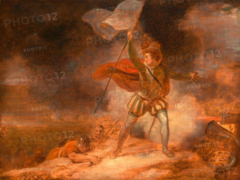 The Seven Ages of Man: The Soldier, 'As You Like It,' II, vii, Robert Smirke, 1752-1845, British