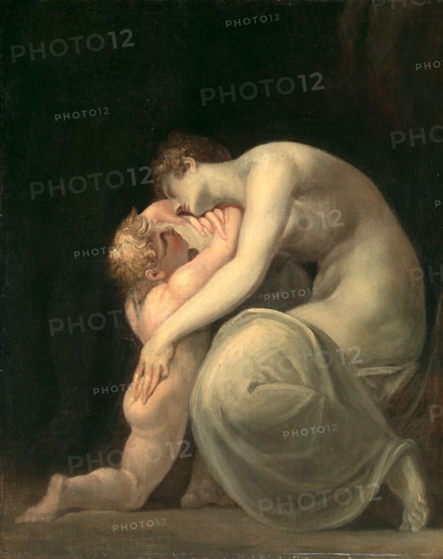 Tekemessa and Eurysakes, Henry Fuseli, 1741-1825, Swiss