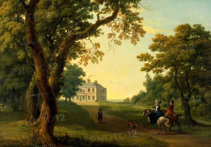 Mount Kennedy, County Wicklow, Ireland Signed and dated in brown paint, lower right: "Washford | 1785", William Ashford, 1746-1824, British