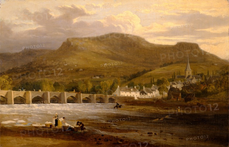 Crickhowell, Breconshire Signed, lower right: "J.S. Cotman", unknown artist, 19th century, British