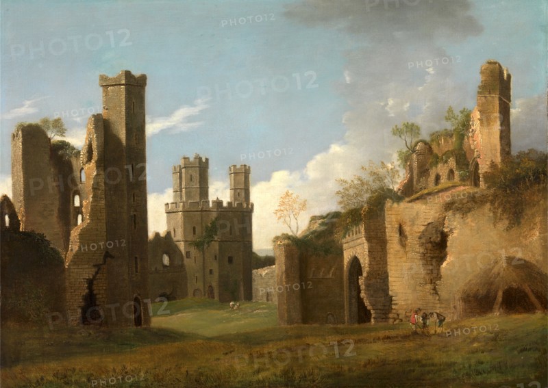 Caernarvon Castle Signed in black paint, lower center: "J [...] Farrington", Joseph Farington, 1747-1821, British
