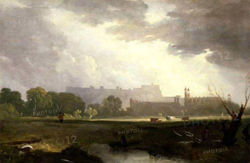Windsor from Eton, Sir Augustus Wall Callcott, 1779-1844, British