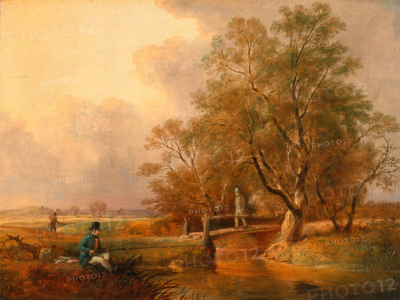 Fishing: Bottom Fishing, William Jones, active 1832-1836, British