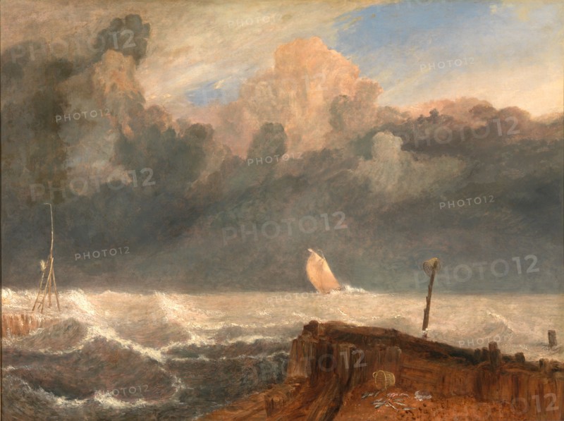 Port Ruysdael, Joseph Mallord William Turner, 1775-1851, British