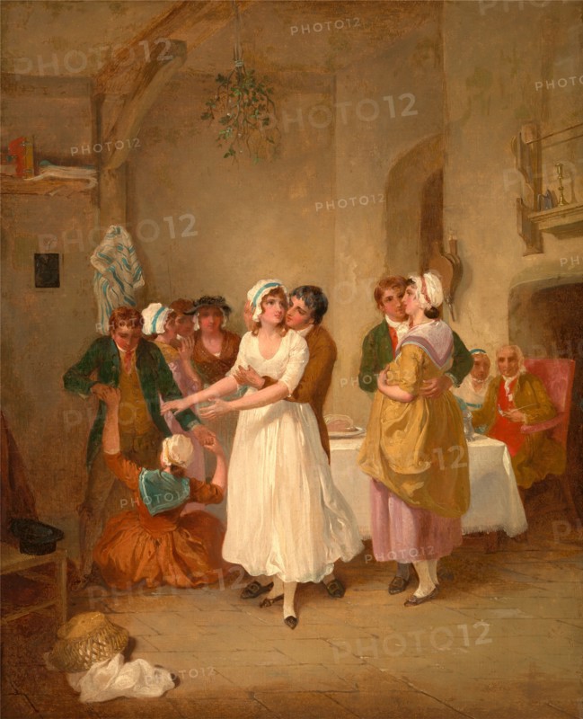 The Mistletoe Bough, Francis Wheatley, 1747-1801, British