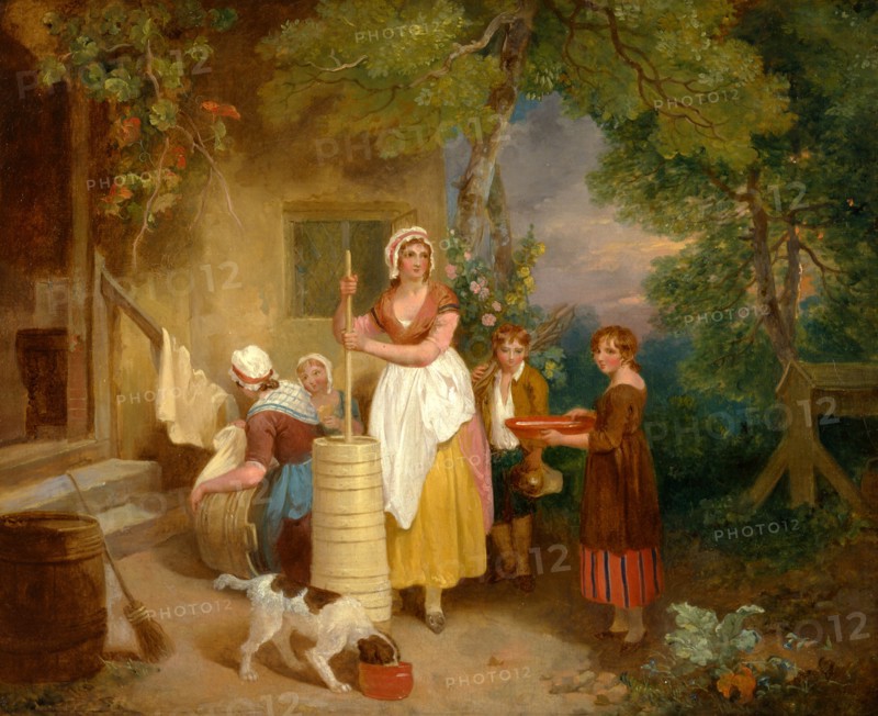 Morning Signed and dated, lower right: "F. Wheatley | 1799", Francis Wheatley, 1747-1801, British