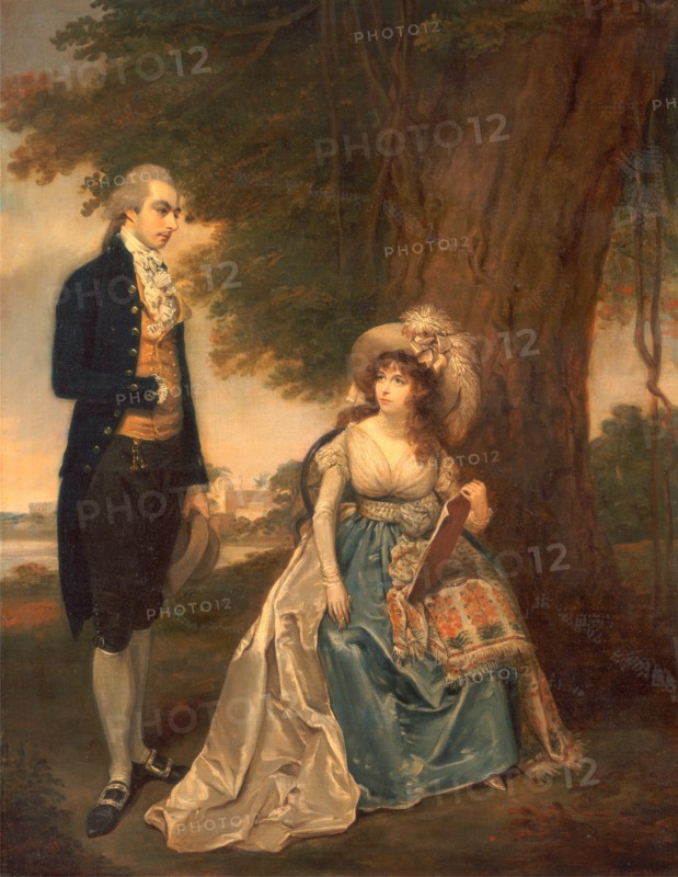 Mr. and Mrs. Fraser, Arthur William Devis, 1762-1822, British