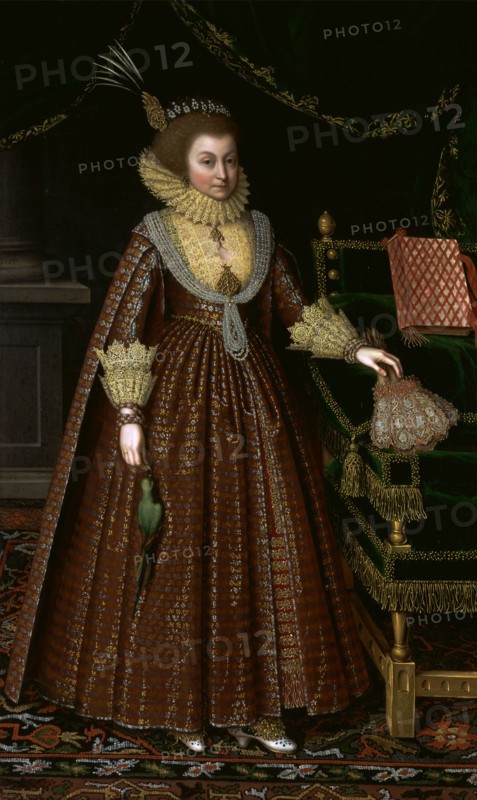 Elizabeth, Countess of Kellie Portrait of a woman, traditionally identified as Elizabeth Pierrepont, Countess of Kellie Portrait of a Lady, Possibly Elizabeth, Countess of Kellie, Attributed to Paul van Somer, ca. 1576-1621, Flemish