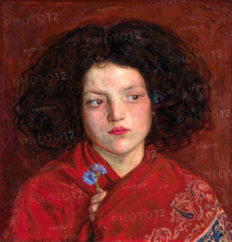 The Irish Girl, Ford Madox Brown, 1821-1893, British
