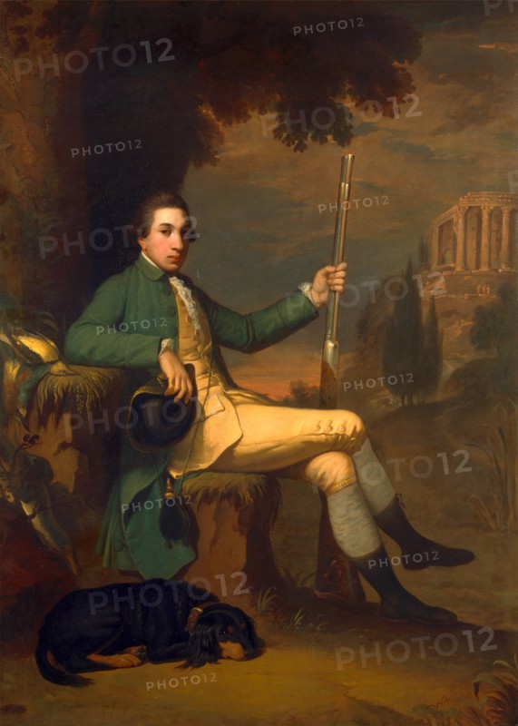 Thomas Graham, Baron Lynedoch Thomas Graham of Balgowan (afterwards 1st Baron Lynedoch) in Rome, Attributed to David Allan, 1744-1796, British