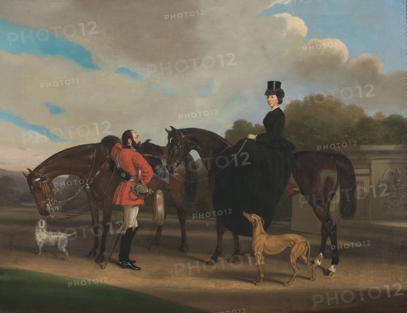 Lord and Lady Twemlow, William Barraud, 1810-1850, British
