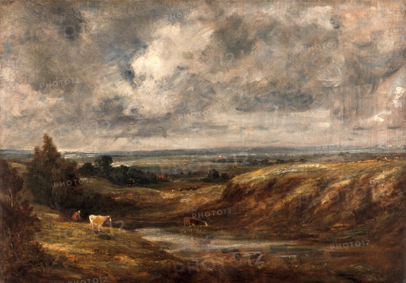 Hampstead Heath, John Constable, 1776-1837, British