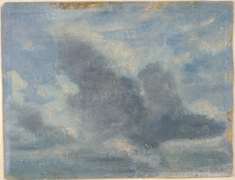 Sky Study, Lionel Constable, 1828-1887, British