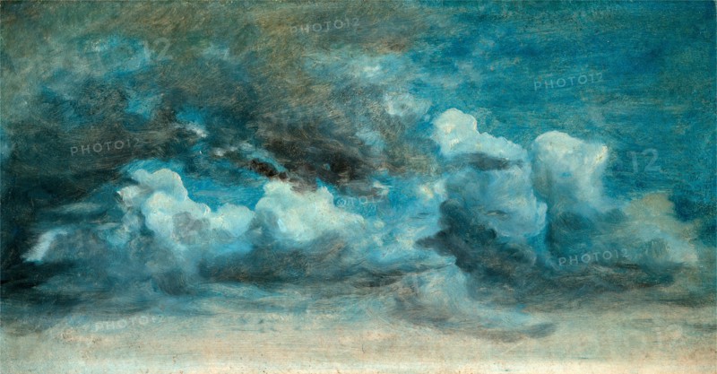Cloud Study Cumulus Clouds, Lionel Constable, 1828-1887, British