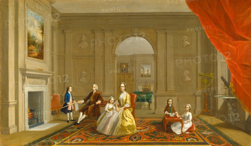 The John Bacon Family, Arthur Devis, 1712-1787, British