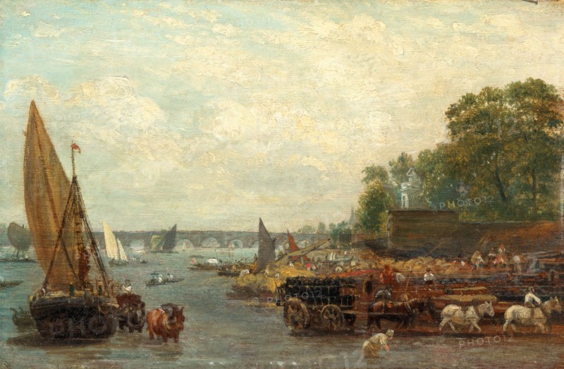 Westminster Bridge, London Frederick Nash, 1782-1856, British