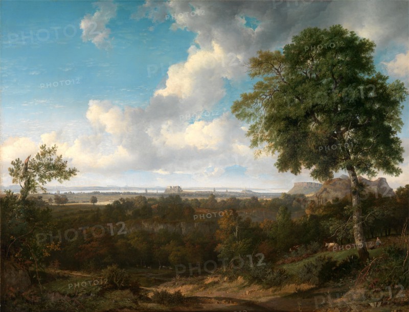 Edinburgh from the Braids Signed, lower left: "Patk [??]", Patrick Nasmyth, 1787-1831, British