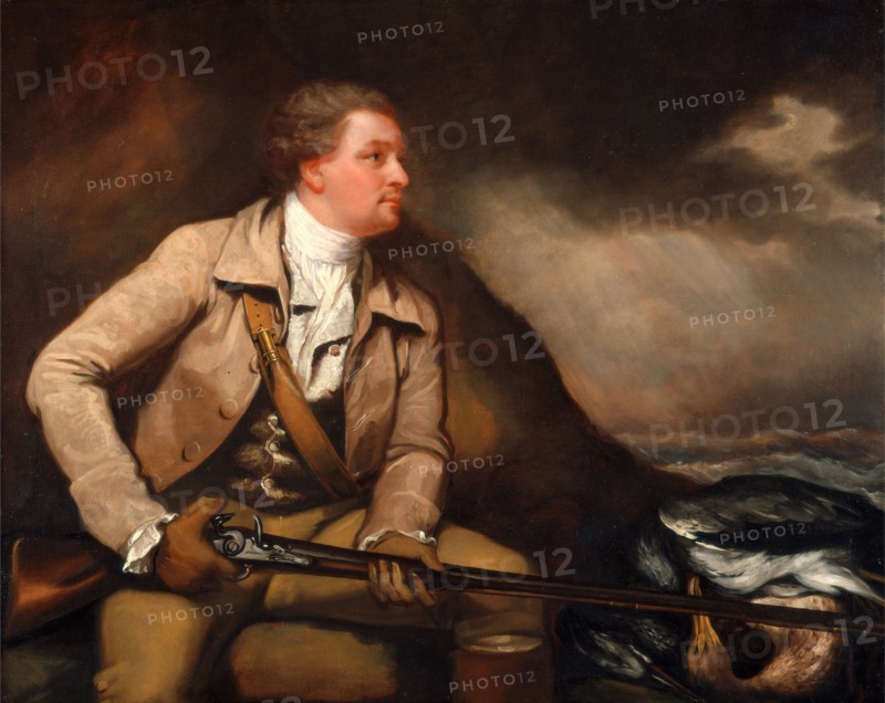 Sir William Elford, Bart. William Elford Heron-Shooting in Devon, James Northcote, 1746-1831, British