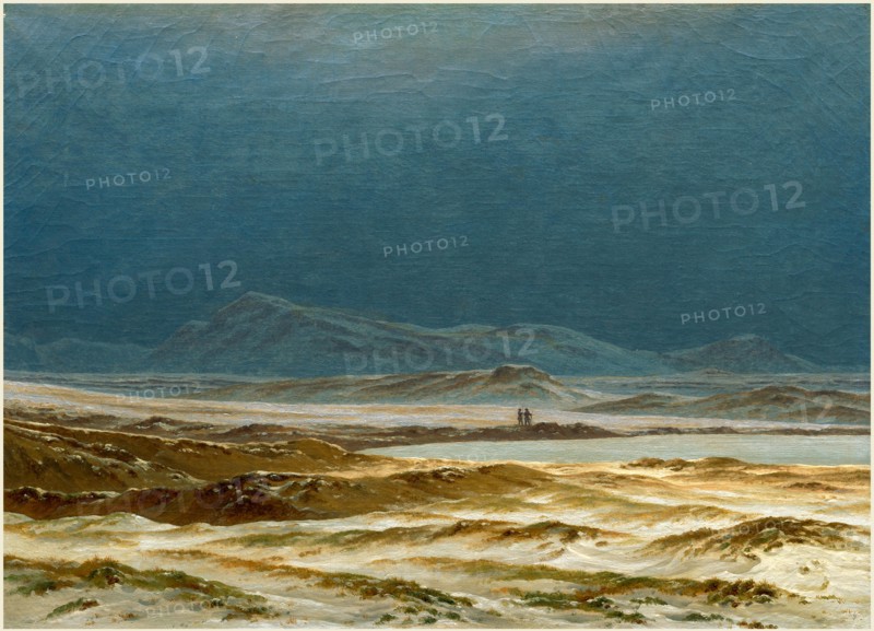 Caspar David Friedrich, Northern Landscape, Spring, German, 1774-1840, c. 1825, oil on canvas