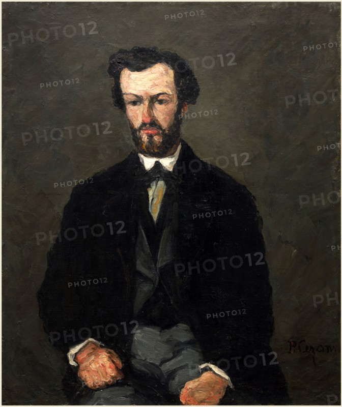 Paul Cézanne, French (1839-1906), Antony ValabrÃ¨gue, 1866, oil on canvas