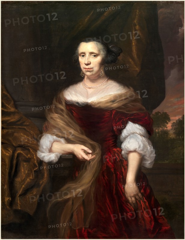 Nicolaes Maes, Dutch (1634-1693), Portrait of a Lady, 1676, oil on canvas