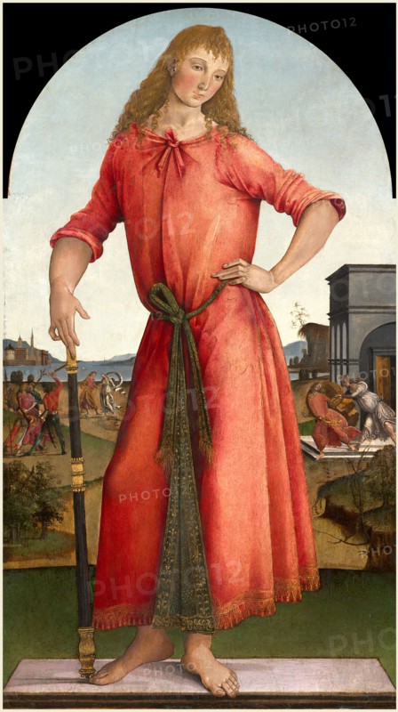 Master of the Griselda Legend, Italian (active early 1490s), Joseph of Egypt, c. 1490-1495, oil on panel transferred to canvas