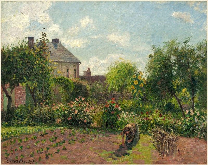 Pissarro, The Artist's Garden at Eragny