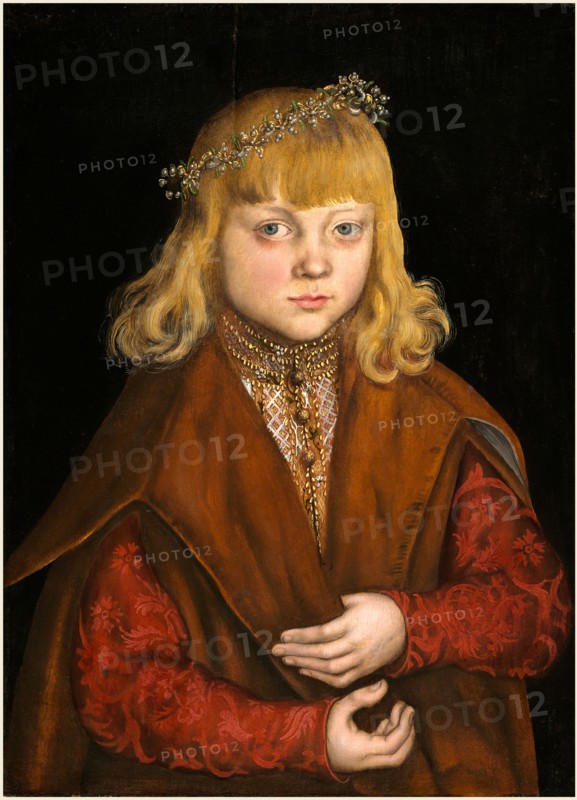Lucas Cranach the Elder, German (1472-1553), A Prince of Saxony, c. 1517, oil on panel