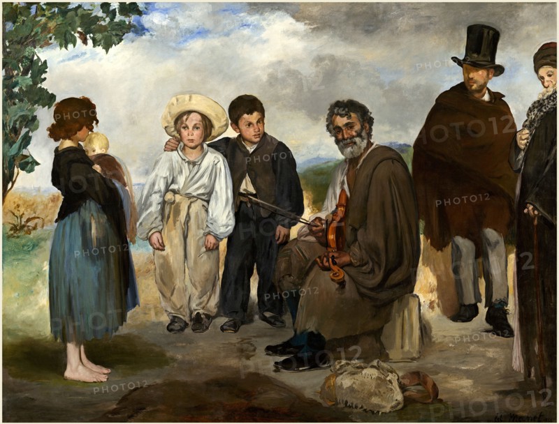 Edouard Manet, French (1832-1883), The Old Musician, 1862, oil on canvas