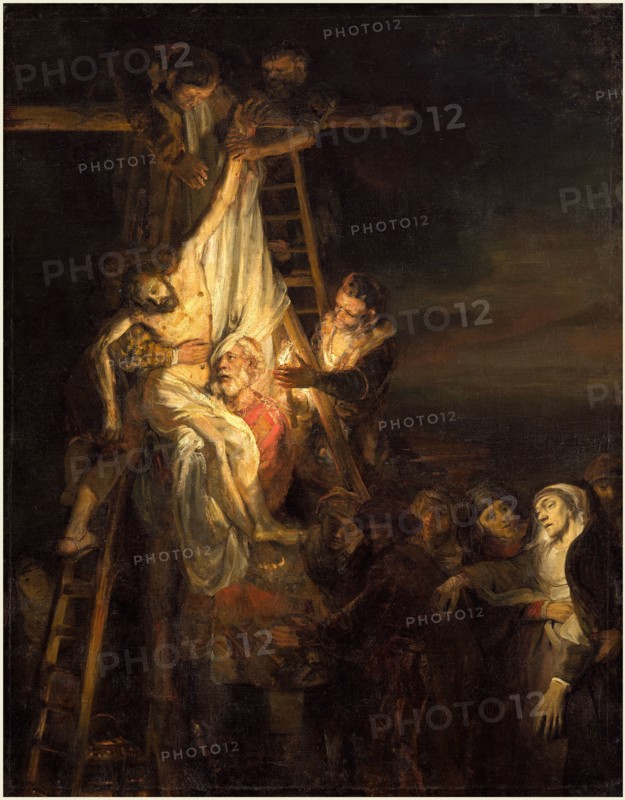 Rembrandt Workshop (Probably Constantijn van Renesse), The Descent from the Cross, 1650-1652, oil on canvas