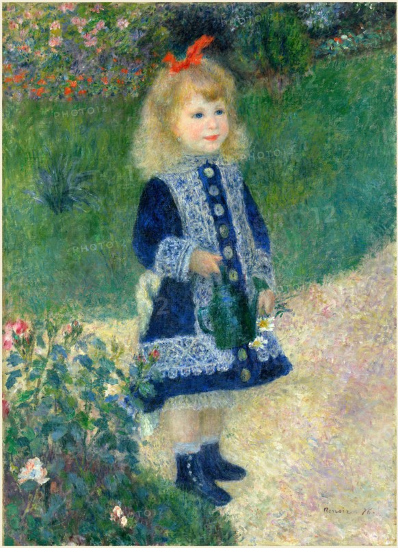 Auguste Renoir, French (1841-1919), A Girl with a Watering Can, 1876, oil on canvas