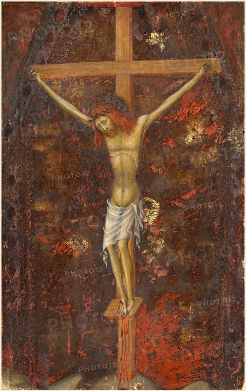 Andrea di Bartolo, Italian (documented from 1389-died 1428), The Crucifixion , c. 1415, tempera on panel