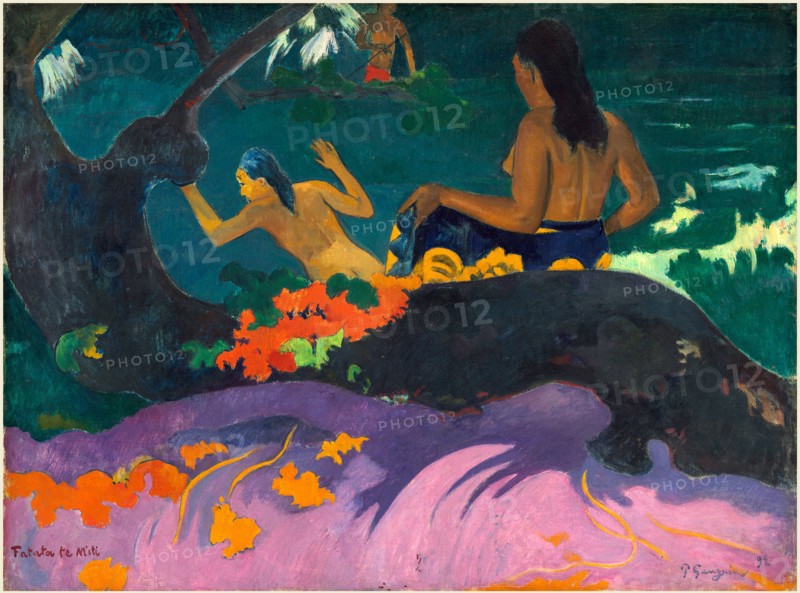 Paul Gauguin, French (1848-1903), Fatata te Miti (By the Sea), 1892, oil on canvas