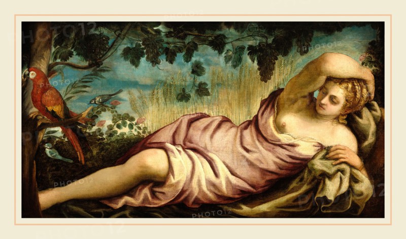 Jacopo Tintoretto, Summer, Italian, 1518-1594, c. 1555, oil on canvas