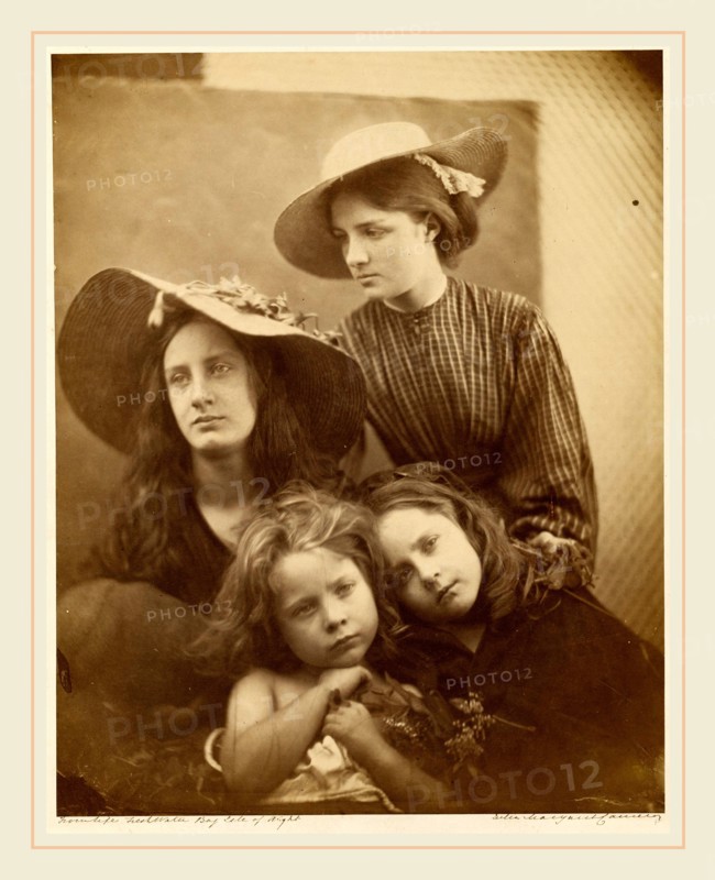 Julia Margaret Cameron, Summer Days, British, 1815-1879, 1866, albumen print from a wet collodion negative
