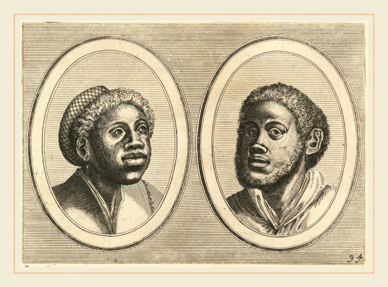Johannes and Lucas van Doetechum after Pieter Bruegel the Elder, Dutch (died 1605), "Bruyntje Springh-in'-t- Bed" and "Flip de Duyvel", c. 1564-1565, etching