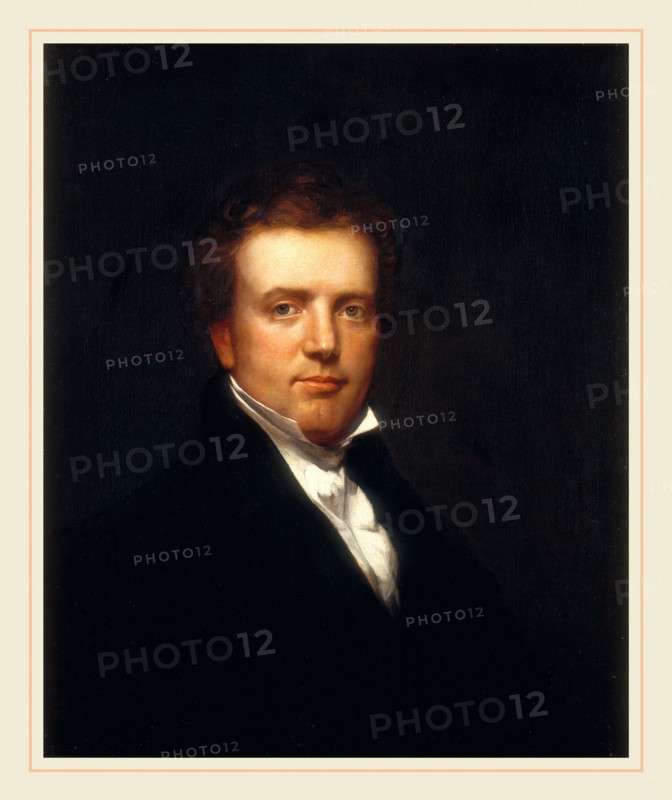Chester Harding, American (1792-1866), Self-Portrait, c. 1825, oil on canvas
